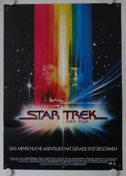 Star Trek - Der Film originales deutsches Filmplakat